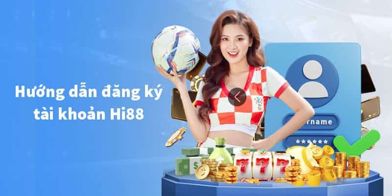 Nhận thông tin xác thực đăng ký tài khoản HI88